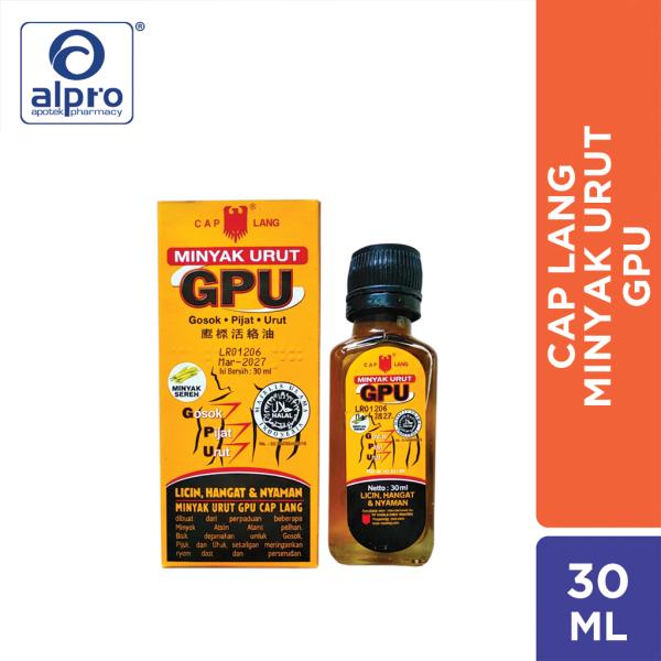 Minyak Urut Gpu Cap Lang 30Ml